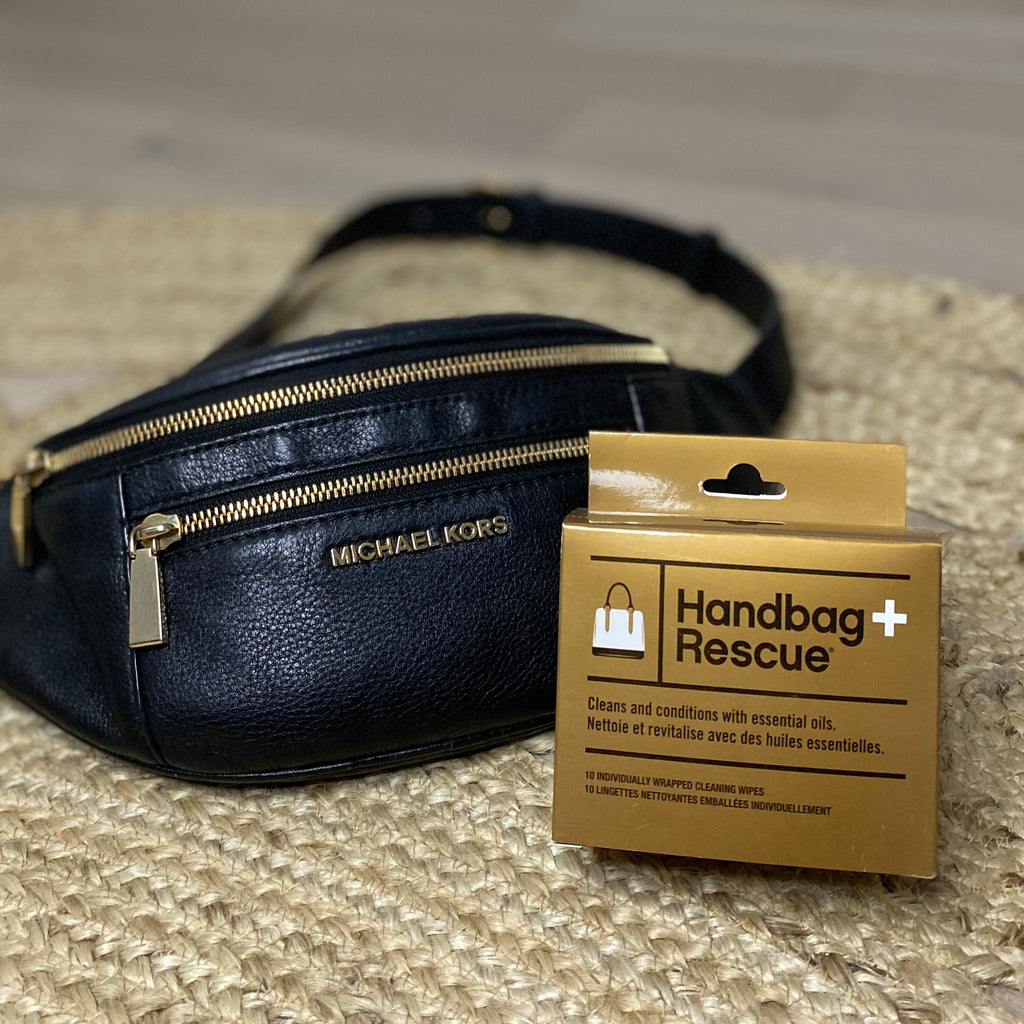 HandbagRescue All-Natural Cleaning Wipes - Box of 10 Individually Wrapped Wipes