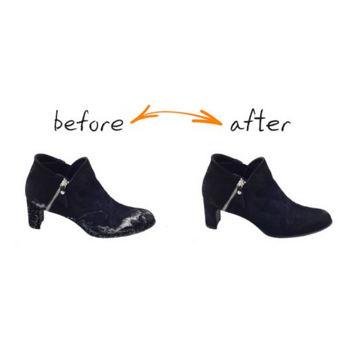 Ensemble d'amateurs de chaussures - Lingettes de nettoyage portables entièrement naturelles pour bottes et chaussures